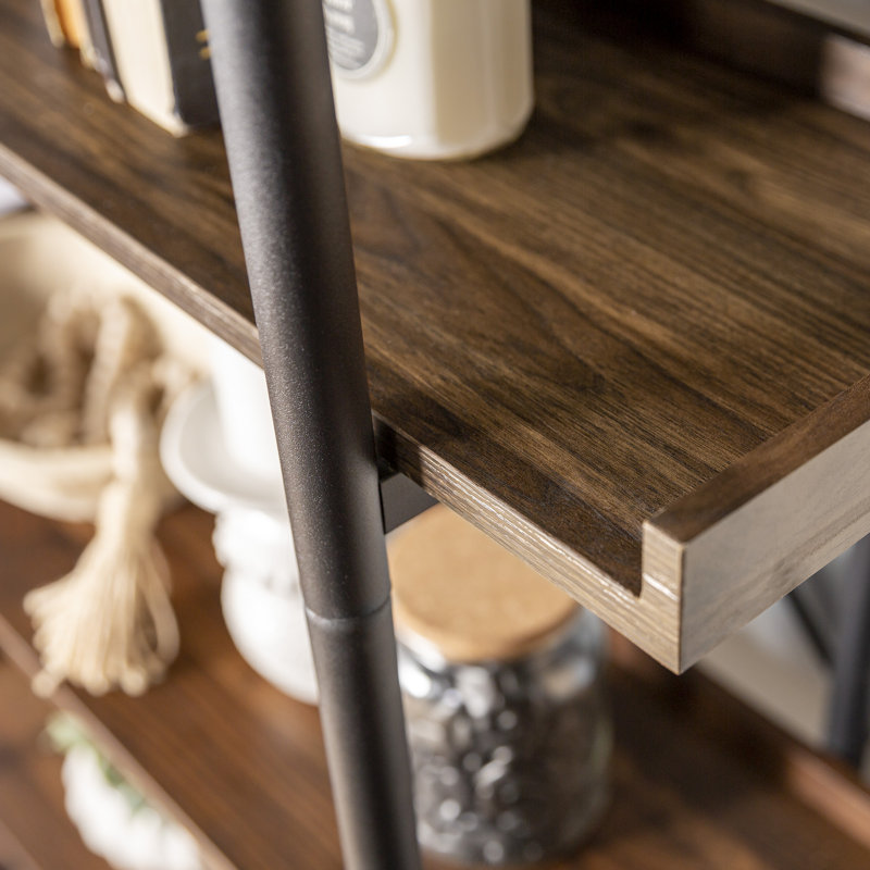 Three Posts Jessica 173cm H x 92cm W Steel Standard Bookcase & Reviews Wayfair.co.uk